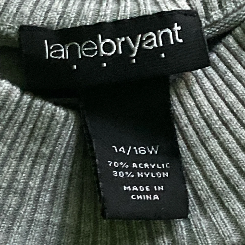 Like New Lane Bryant Gray Sweater - Picture 5 of 5